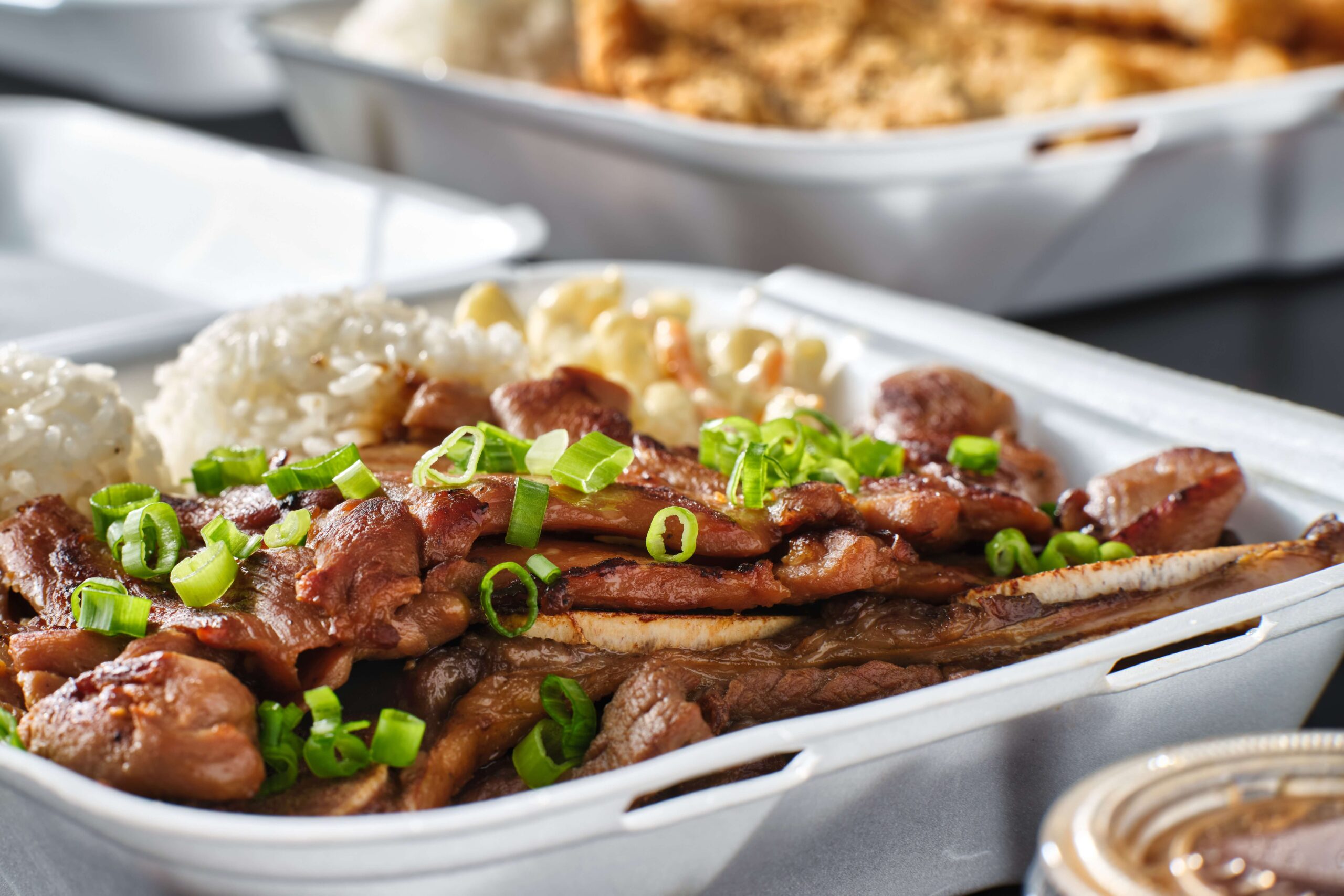 Big Island Hawaiian BBQ on a plate.